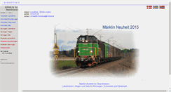 Desktop Screenshot of maerklin.scanditrain.de